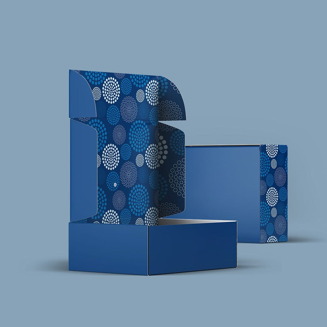 Pattern Printed Mailer Box
