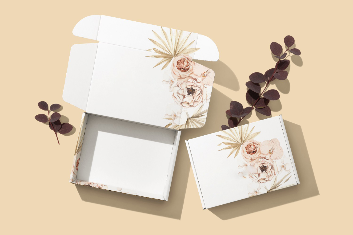 White Mailer Boxes
