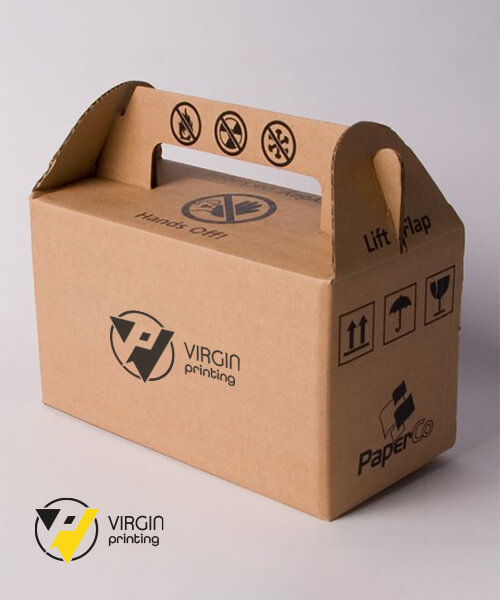 Cardboard Carry Boxes