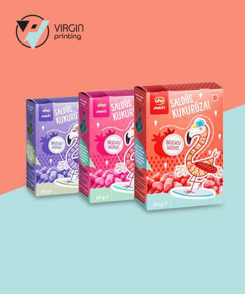 Colorful Cereal Boxes
