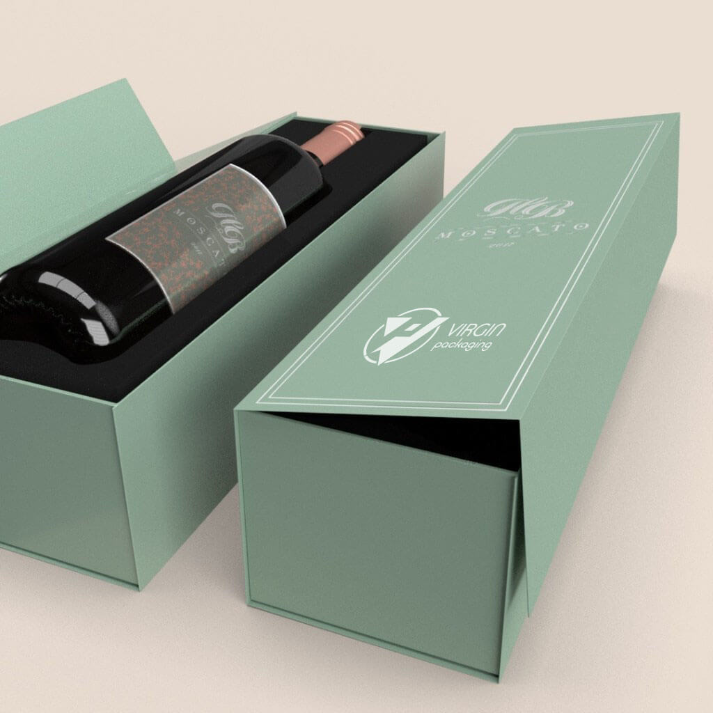 Custom Single Color Rigid Boxes