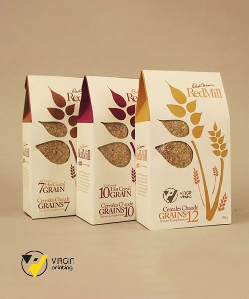 Die Cut Cereal Boxes