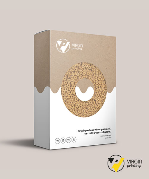 Die Cut Cereal Packaging Boxes