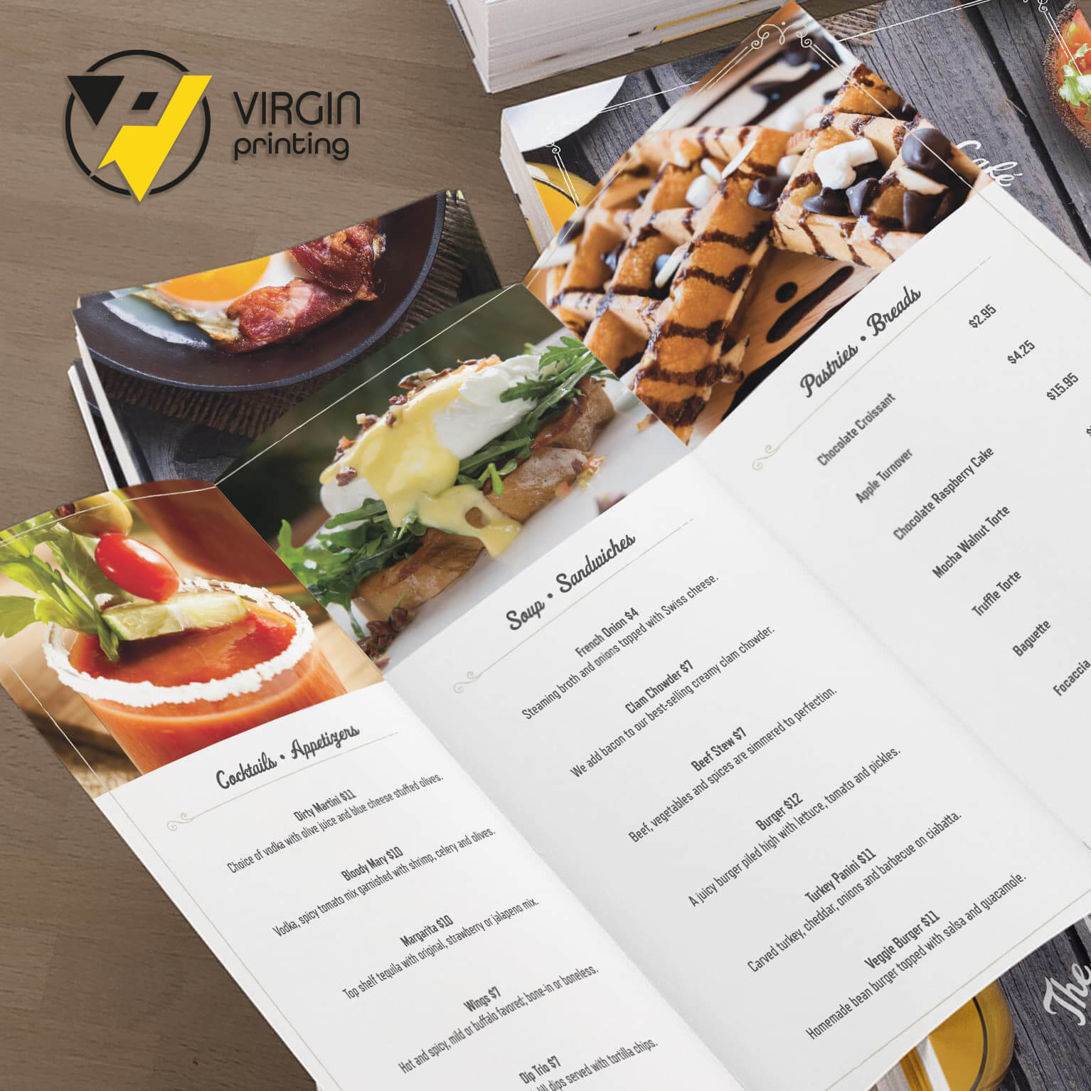 Menus Printing