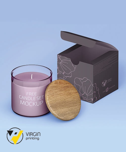 Premium Candle Printing Boxes