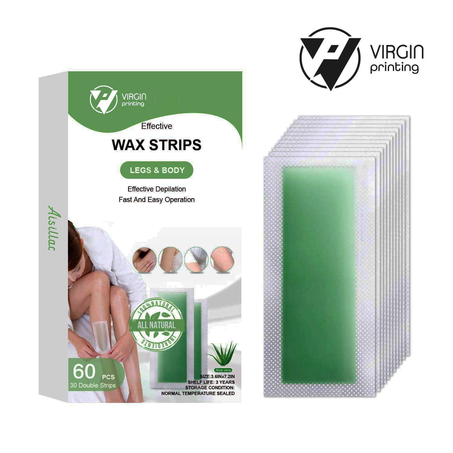 Wax Strips Boxes