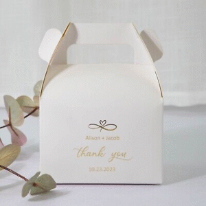 Personalized Party Favor Boxes