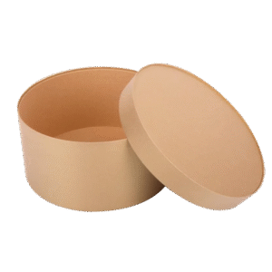 round cardboard boxes with lids