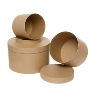 round cardboard craft boxes