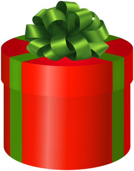 round christmas boxes