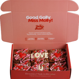 valentines brownie boxes