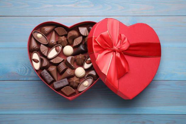 valentines chocolate heart boxes