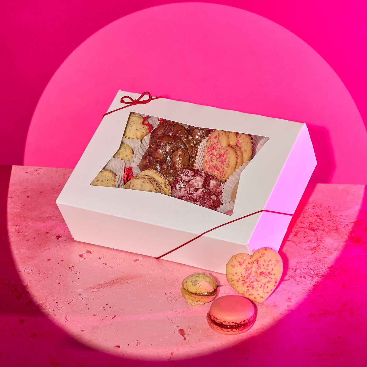 valentine's day cookie boxes