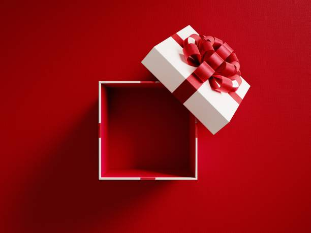 valentine's gift box empty