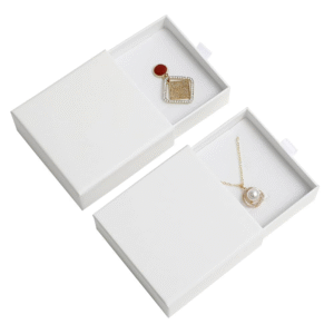 White Cardboard Jewelry Boxes