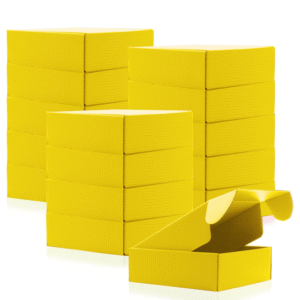 Yellow Mailer Boxes