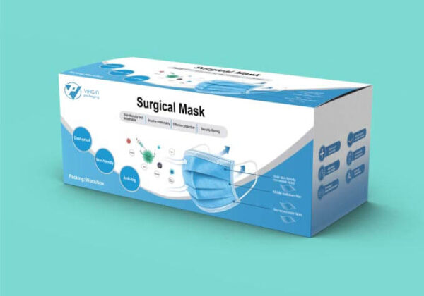 Surgical face Mask Printing Boxes