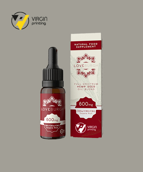 Hemp Seeds Oil Boxes