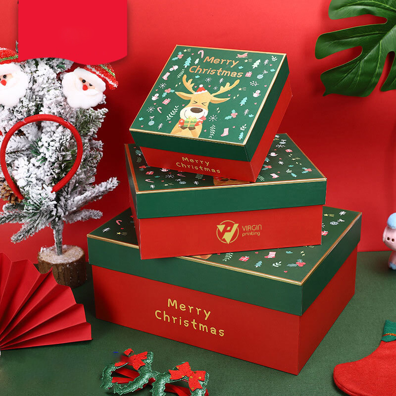 Christmas Rigid Gift Boxes