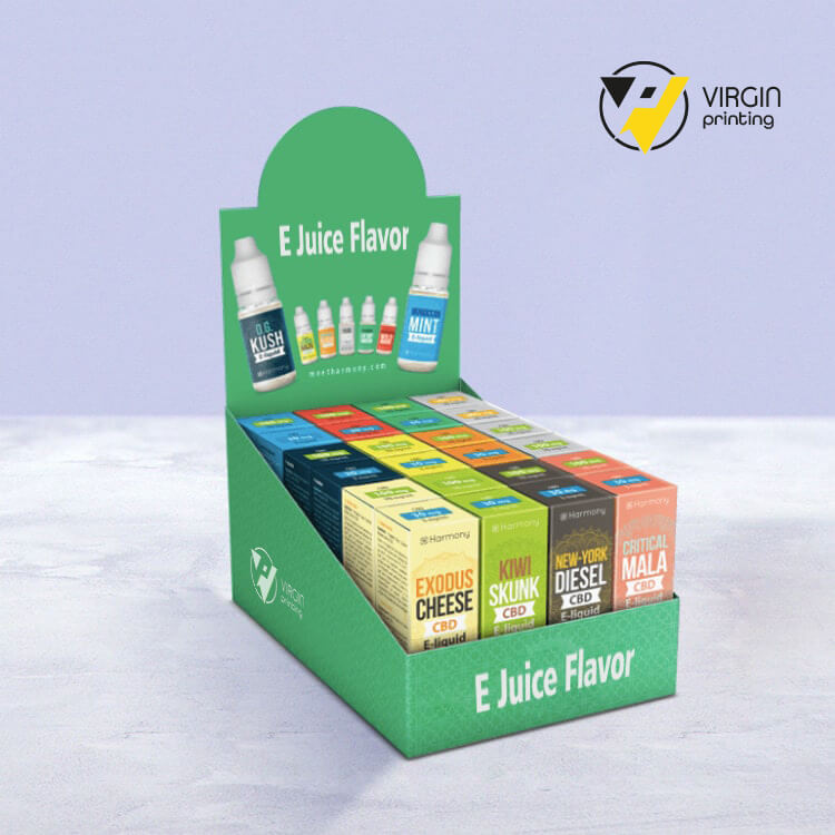 E-Liquid Flavor Display Boxes