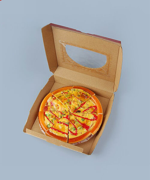 F-Flute Pizza Window Boxes