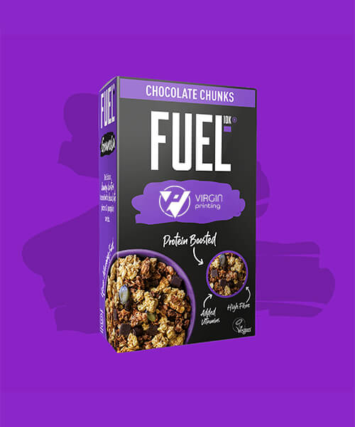 Fruit and Nut Cereal Boxes