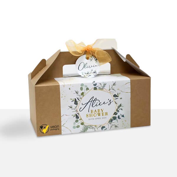 Kraft Paper Gable Boxes