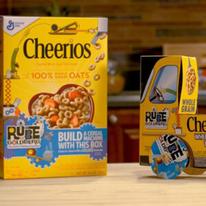 Rube Goldberg Cereal Boxes
