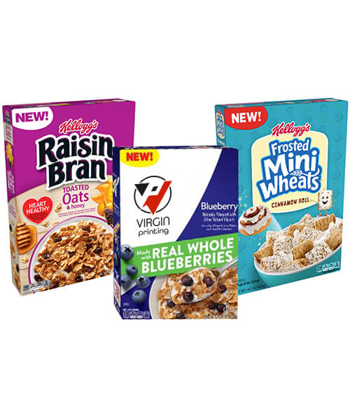 Whole Grain Cereal Boxes