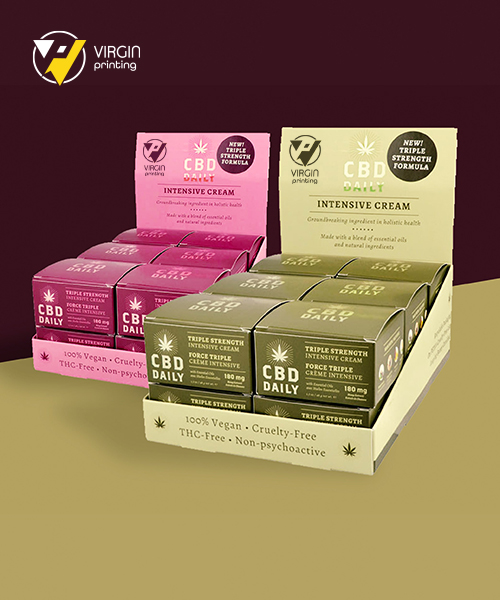 Custom CBD Display Packaging Boxes
