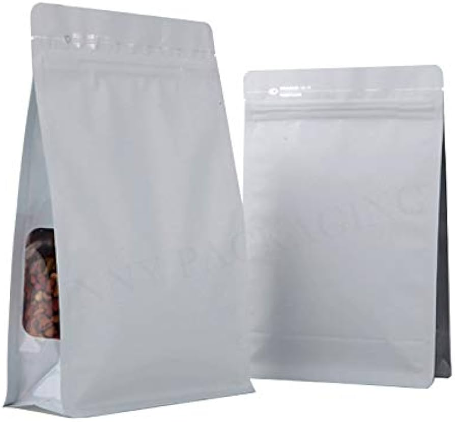 Flat Bottom Ziplock Bags
