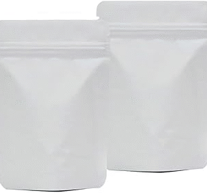 White Stand Up Pouch